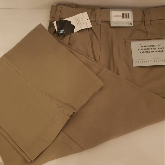 ๐NWT Mens Casual Dress Pants Khaki๐ - Picture 7 of 10